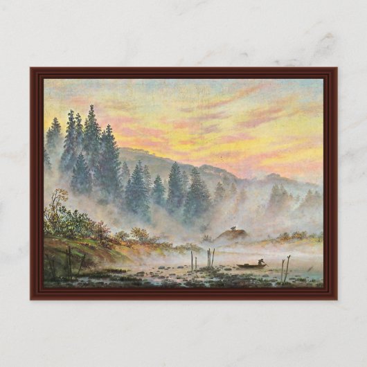 De ochtend van Friedrich Caspar David Briefkaart (Voorkant)