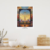 De ochtend van Philipp Otto Poster (Keuken)