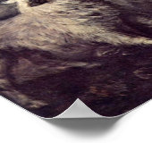 De ochtendwandeling van Thomas Gainsborough Poster (Hoek)