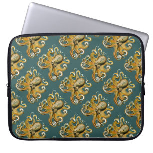 De Octopus van Ernst Haeckel Laptop Sleeve