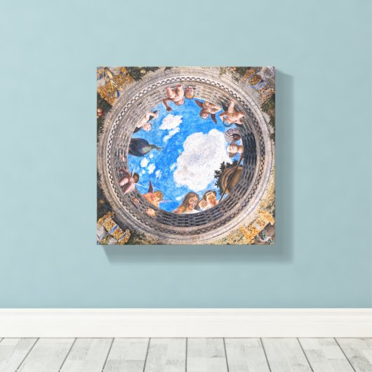 De Oculus, Bruidskamer, Camera Picta Canvas Afdruk (Insitu (Houten vloer))