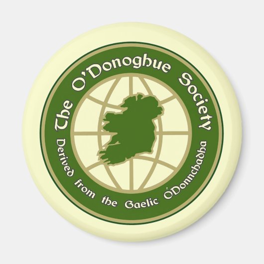 De O'Donoghue Society Magneet (Voorkant)