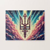 De Oekraïense trager Legpuzzel (Horizontaal)