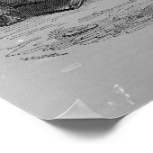 De oester Stall Poster (Hoek)