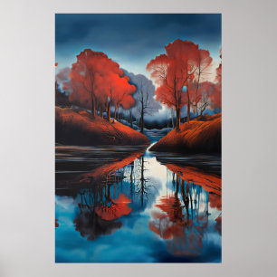 De oevers van Scarlet Poster