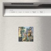 De offers van Kain en Abel, van een bijbelse afdru Magneet (Insitu (Vaatwasser))