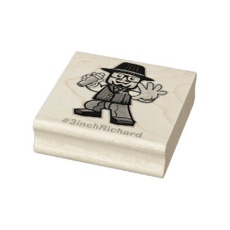 De officiële 3 inch Richard Stamp! #3inchRichard Rubberstempel