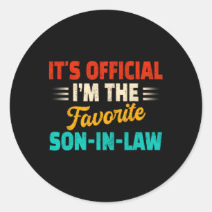 De officiële naam is The Favoriete Son-in-law Fath Ronde Sticker