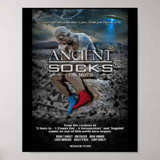 De officiële "oude sokken" poster