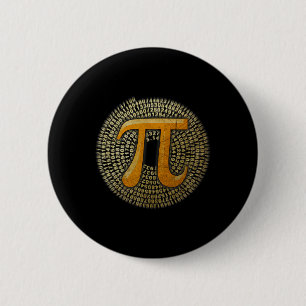 De officiële pi 3.14 spiraal pi-dag voor Wiskunde Ronde Button 5,7 Cm