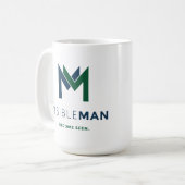 De officiële zichtbare Mok van de Man (Voorkant links)