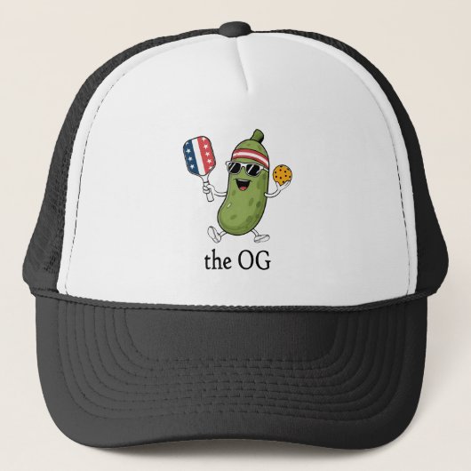 De OG Pickleballer Trucker Pet (Voorkant)