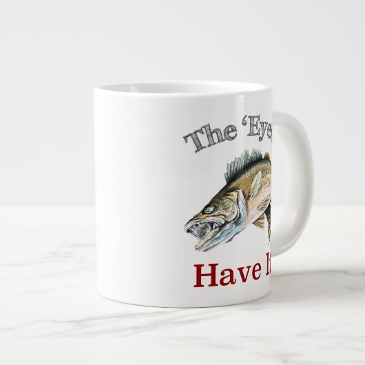 De ogen hebben het. . . Walleyes dat Grote Koffiekop (Voorkant rechts)