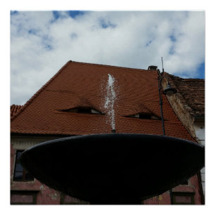 De ogen van de stad perfect poster