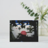 De ogen van een clown briefkaart (Staand voorkant)
