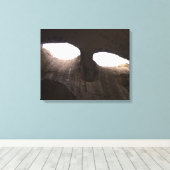De ogen van God Wall Art Print (Insitu (Houten vloer))