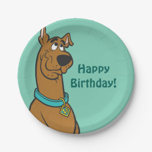 De Ogen van het Puppy scooby-Doo Papieren Bordje