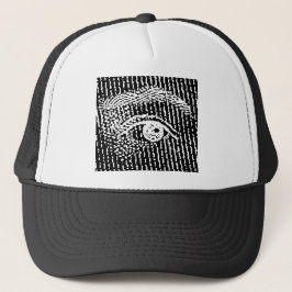 De ogen van Koningin Elizabeth Trucker Pet