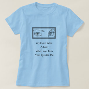 De ogen zeggen dat het allemaal Collectie is T-shirt