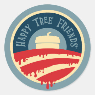 De Oh-BAM! Ronde Sticker