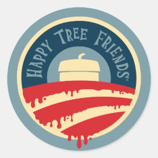 De Oh-BAM! Ronde Sticker