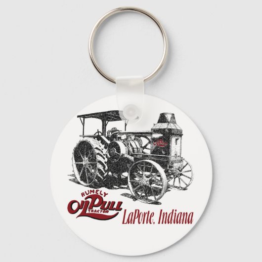 De OilPull Tractor Sleutelhanger (Voorkant)