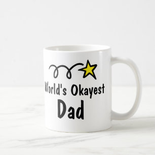 De Okayest Pap van de wereld   Funny Coffee Mok Gi