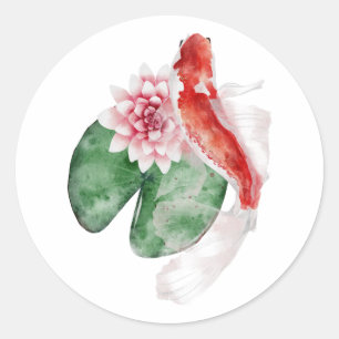 De Okinawa Serie Ontwerp 29  Ronde Sticker