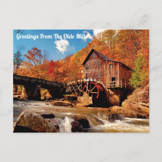 De Olde Mill Briefkaart (Voorkant)