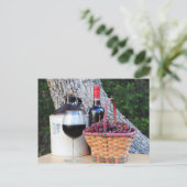 DE OLE WINE JUG" BRIEFKAART (Staand voorkant)