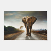 De olifant deurmat (Voorkant)