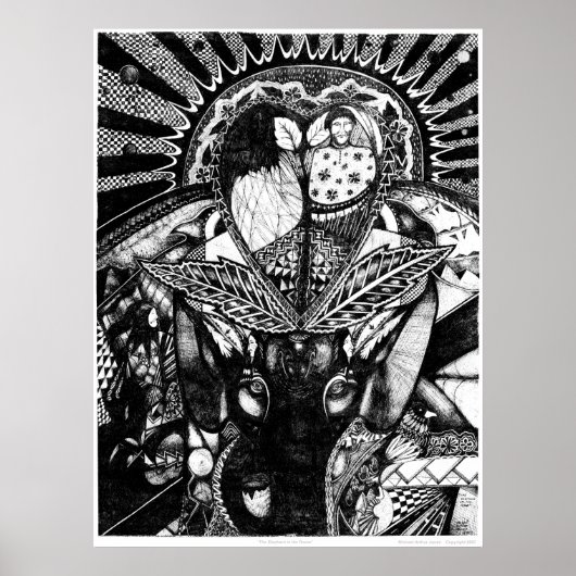 De olifant in de kamer poster (Voorkant)