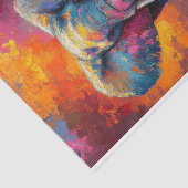 De olifant Lyfe4 Tissuepapier (Detail)