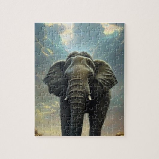 De olifant Prince - Legpuzzel (Verticaal)
