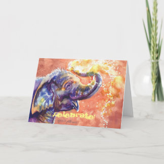 De Olifant van het baby viert! Aankondiging