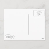 De Olifant van Kerstmis Feestdagenkaart (Achterkant)