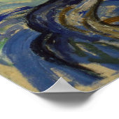 De olijfbomen van Vincent Van Gogh Poster (Hoek)