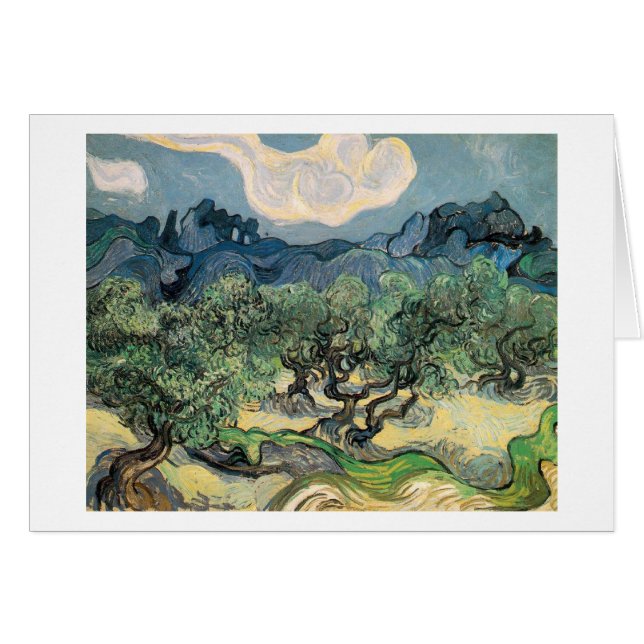 De Olijfbomen, Vincent van Gogh (Voorkant Horizontaal)