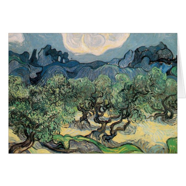 De Olijfbomen, Vincent van Gogh (Voorkant Horizontaal)