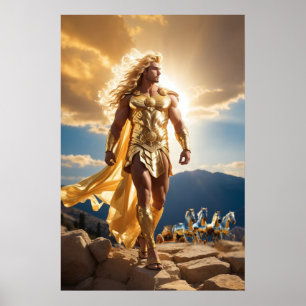 De Olympiërs: Apollo, God van het Licht Poster