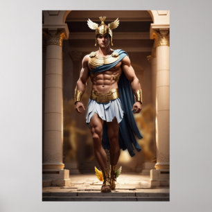De Olympiërs: Hermes, Boodschapper van de Goden Poster