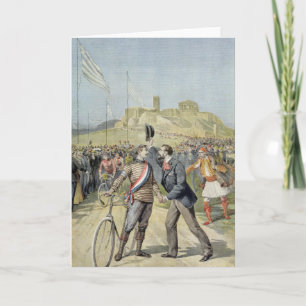 De Olympische Spelen in Athene Kaart