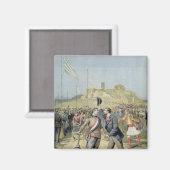 De Olympische Spelen in Athene Magneet (Voorkant / Achterkant)