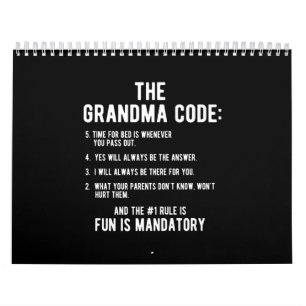 De oma-code Fun is verplicht Kalender