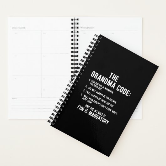 De oma-code | Fun is verplicht Planner (Display)