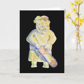 De oma wordt goed Kaart (Gele Bloem)