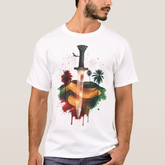 De Omaanse vlag T-shirt (Voorkant)