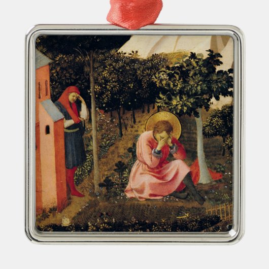 De ombouw van St. Augustine Metalen Ornament (Voorkant)