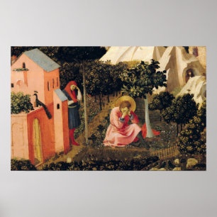 De ombouw van St. Augustine Poster