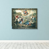 De ombouw van St. Paul Canvas Afdruk (Insitu (Houten vloer))